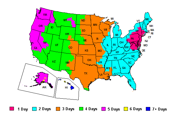 Shipping Map