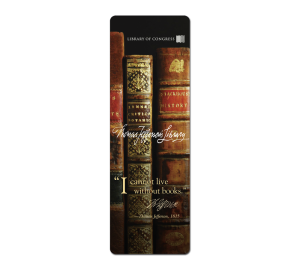 Custom Jefferson Quotation Museum Bookmark Example