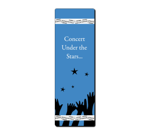 Design it yourself bookmark - Reach for the stars