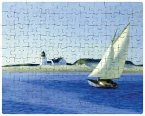 Custom jigsaw puzzle - Sailboat painting