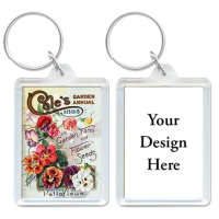 Keychain With Vintage Art