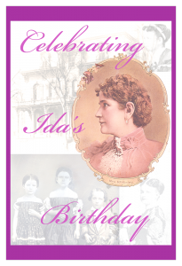 Ida's Birthday custom postcard