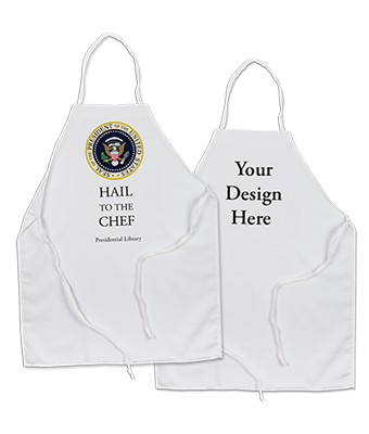 Custom printed aprons, personalized aprons