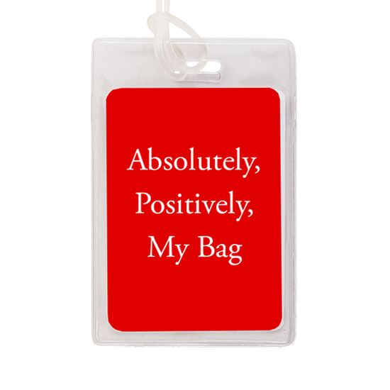Personalized Luggage Tag - Full Color