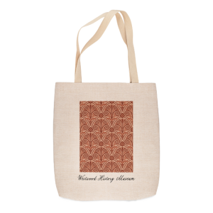 Custom Printed Tote Bag -Woven design