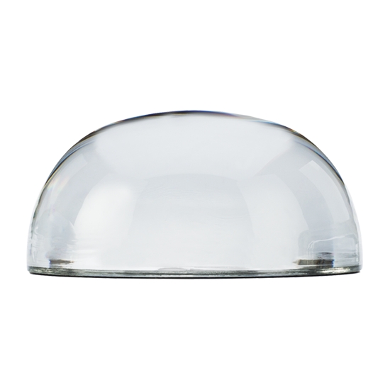 Custom Deluxe Dome Paperweight - Side View
