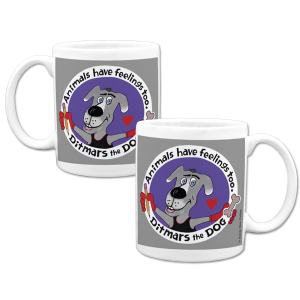 Custom Mug  Cartoon Dog