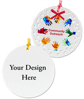Personalized, custom ornaments to design online