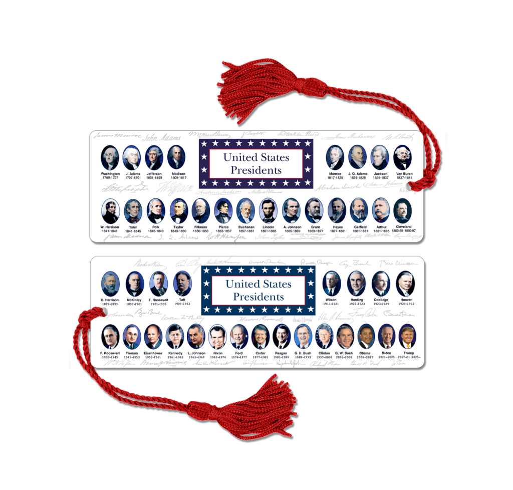 Presidents Bookmark