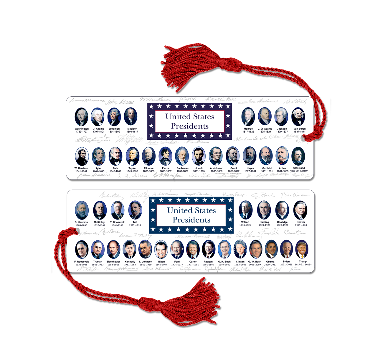 Presidents Bookmark